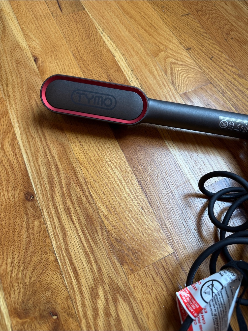 Tymo Red Hair Straightening Brush